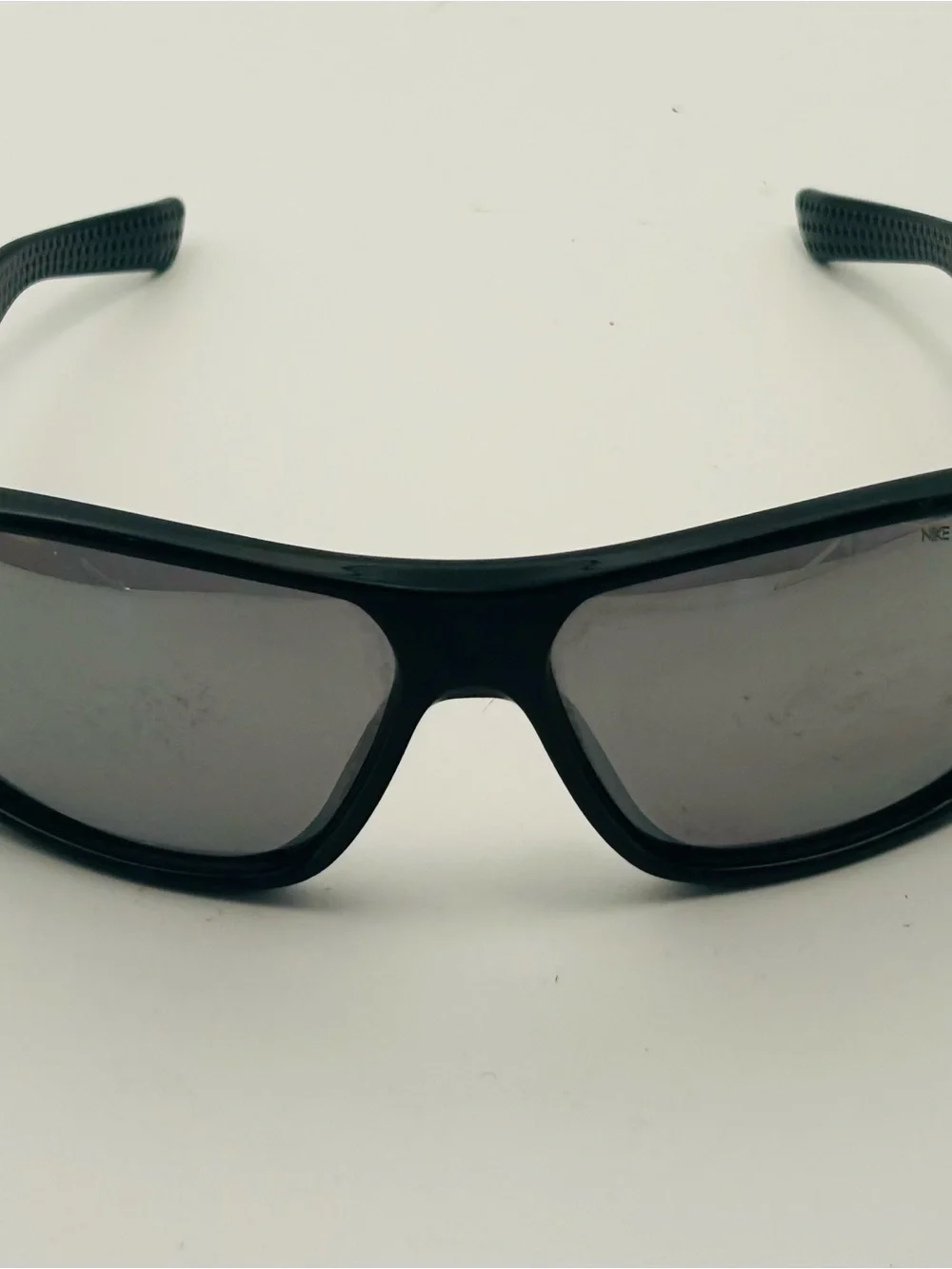 Nike Mercurial EV0887 007 TEEN Polarized Sport Sunglasses Black Gray Lenses